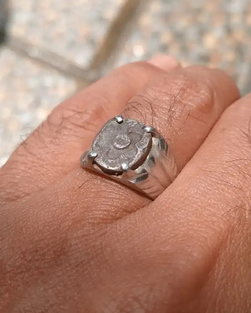 Cincin Stempel Majapahit Besi Kersani