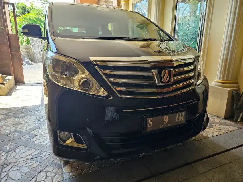 Toyota alphard G atpm murah istimewa