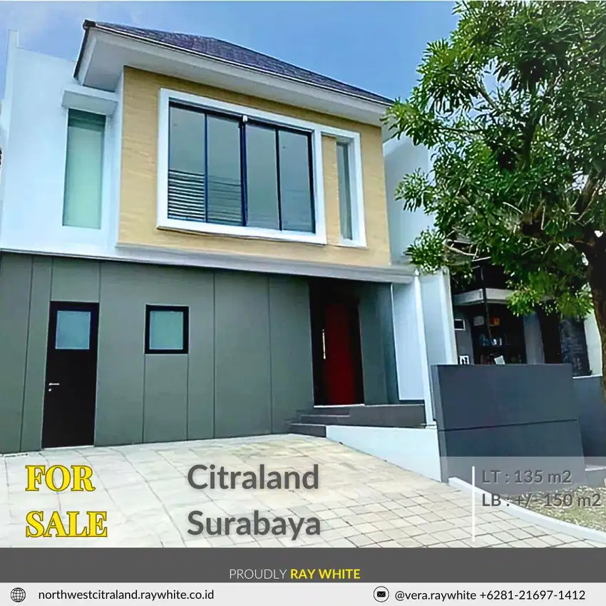 dijual rumah baru 2M an dekat radial road citraland