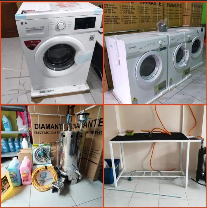 Paket lengkap Peralatan Usaha Laundry