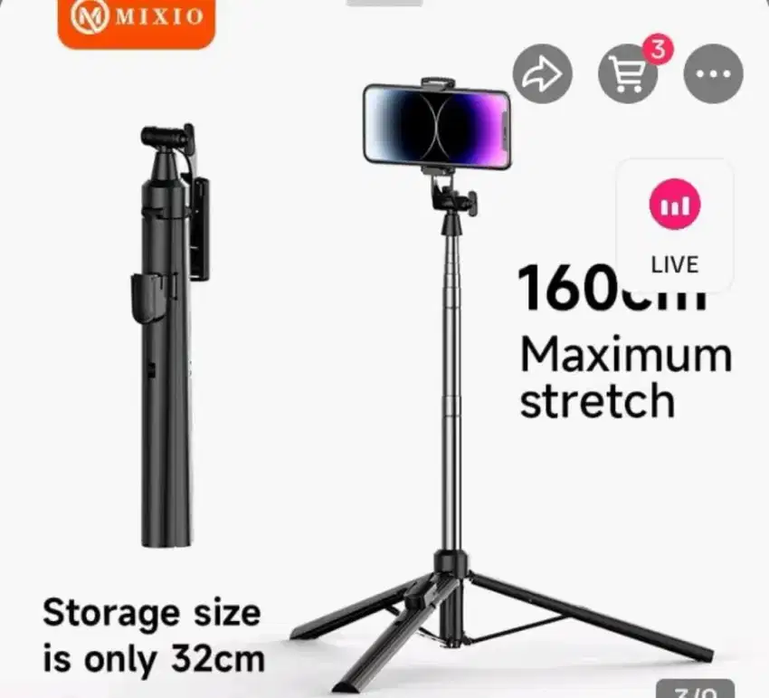 Tripod Multi Tongsis dari Maxio