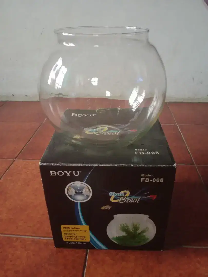 AQUARIUM BOWL BOYU 4.6LTR