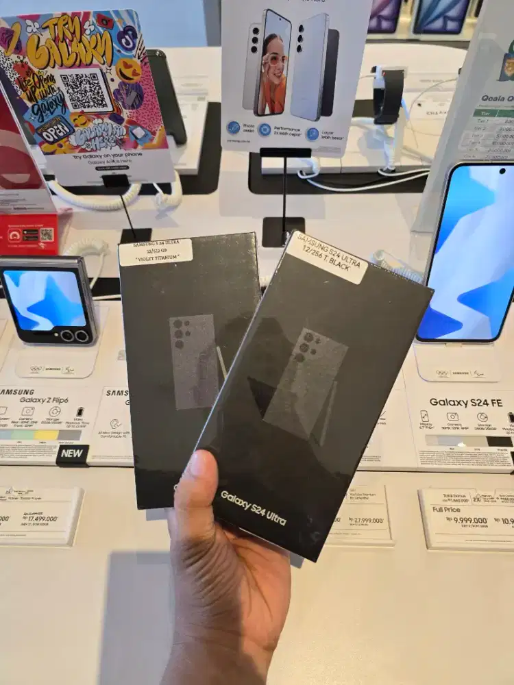 promo murah!!! samsung galaxy s24 ultra 256gb 12/256