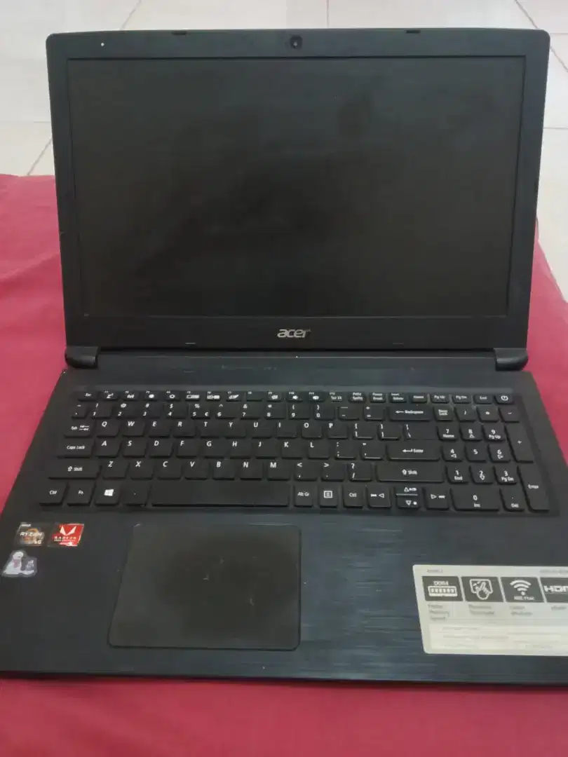 JUAL CEPAT ACER ASPIRE 3 RAM 20GB