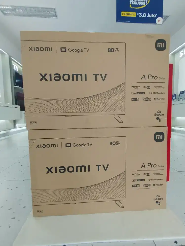 Promo XIAOMI GOOGLE TV A Pro 32 Inch Bisa Kredit Tanpa DP