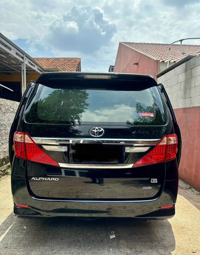 Toyota Alphard 2012 Bensin