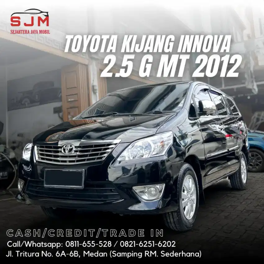 [TDP 40JT] Toyota Kijang Innova 2.5 G MT 2012