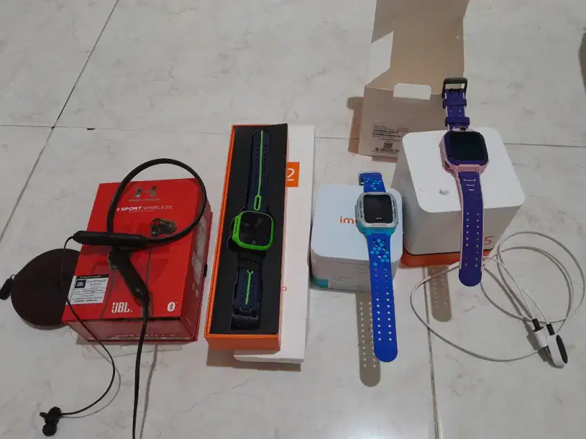 DIJUAL 3 BUAH SMART WATCH IMOO PHONE ORI ASLI KONDISI SPT BARU