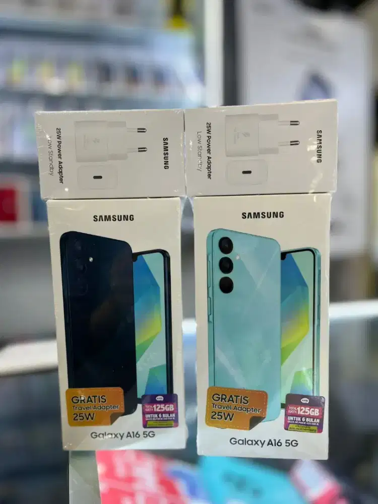 New Samsung Galaxy A16 5G 8/256 Garansi resmi