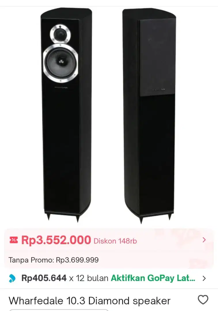 Wharfedale 10.3 Diamond Floorstanding Speaker