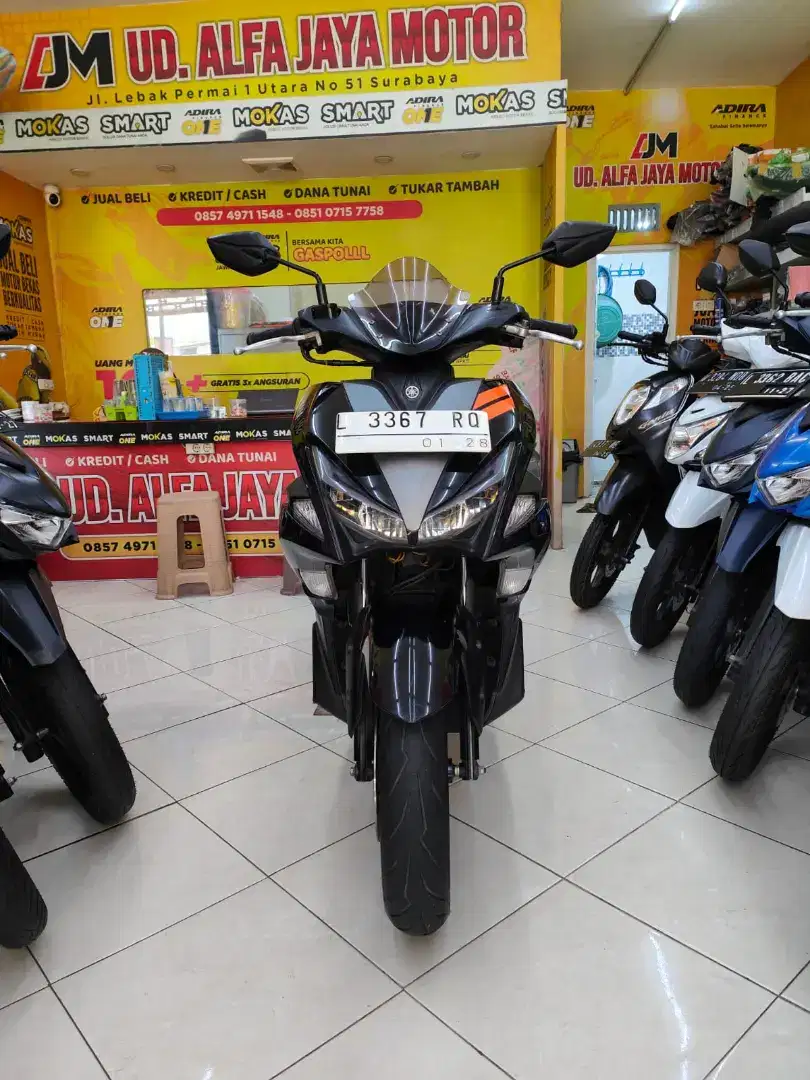 Cash Kredit Ok ^ Yamaha Aerox 155 VVA tahun 2018