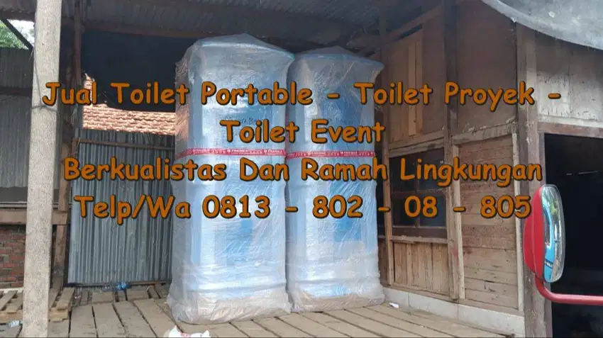 READY SIAP KIRIM TOILET PORTABLE – TOILET JONGKOK/ DUDUK/