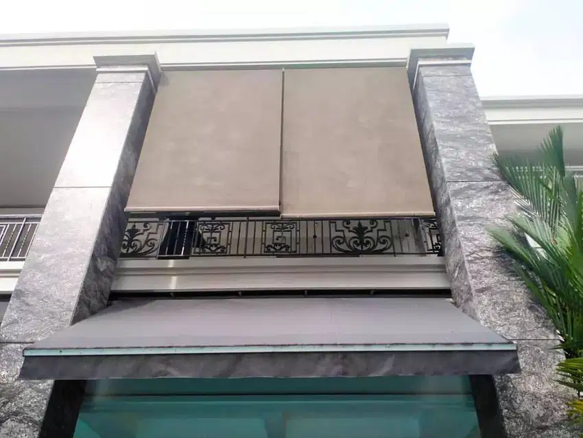 Roller Vertical Outdoor Blind & Walpaper Premium Dinding Plus Pasang