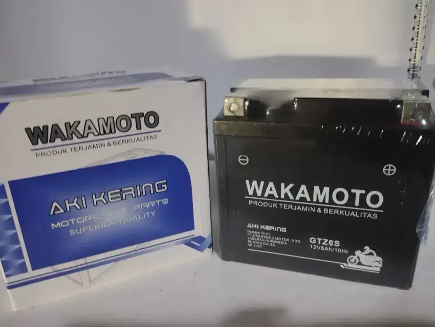 Accu aki baru motor pcx nmax aerox vario cb150r satria cbr baru kering
