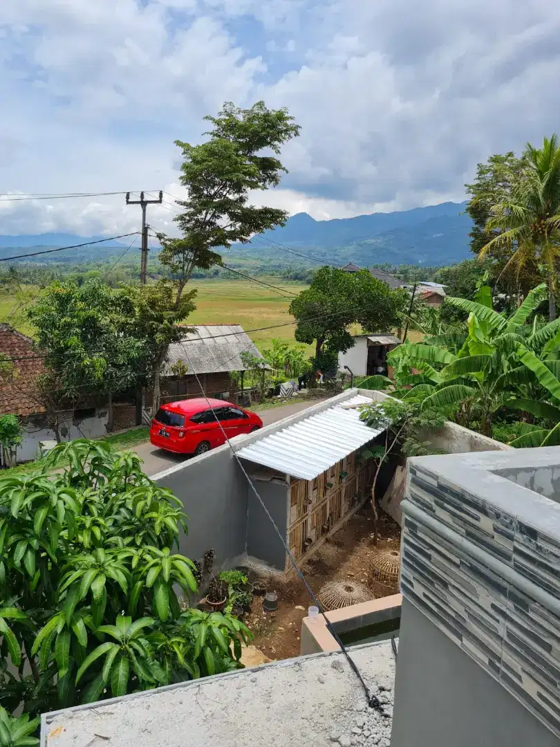 Rumah bonus tanah sawah