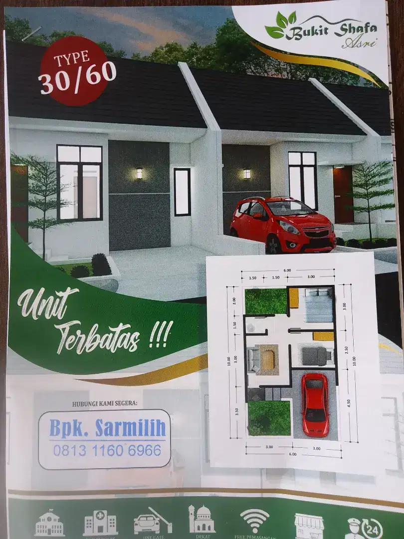 Rumah subsidi hanya 500 ribu