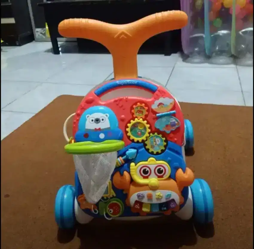 Dijual murah push Walker mainan dan alat bantu belajar jalan bayi