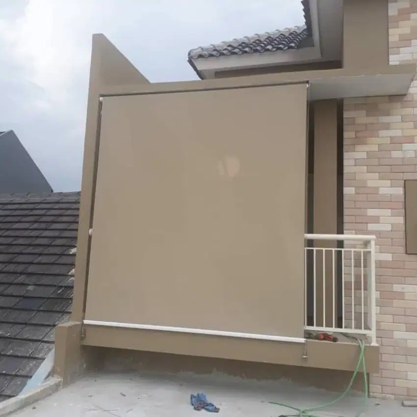 Roller Vertical Outdoor Blind & Wallpaper Premium Dinding Plus Pasang