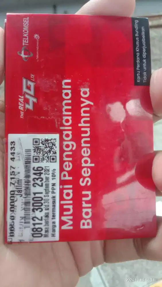 DiJual Cepat Nomor Cantik Simpati Jadul seri naik tangga Langka