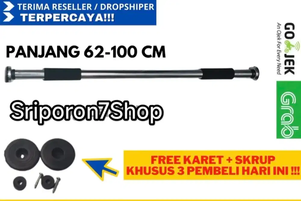 Pull Up Bar Dinding / Pintu rumah