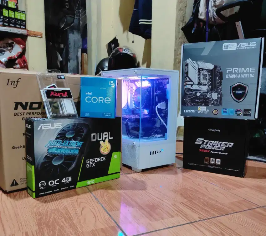 PC Intel Core i5 12400F All Part New Sisa Proyek