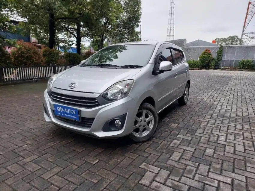 Pajak Panjang TDP 5,JT Daihatsu Ayla 1.0 X Bensin-MT Silver 2019