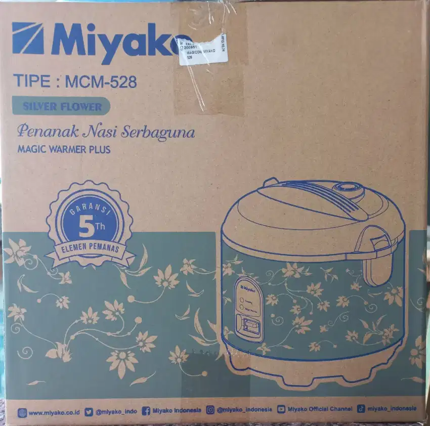 Magic com miyako 2 liter