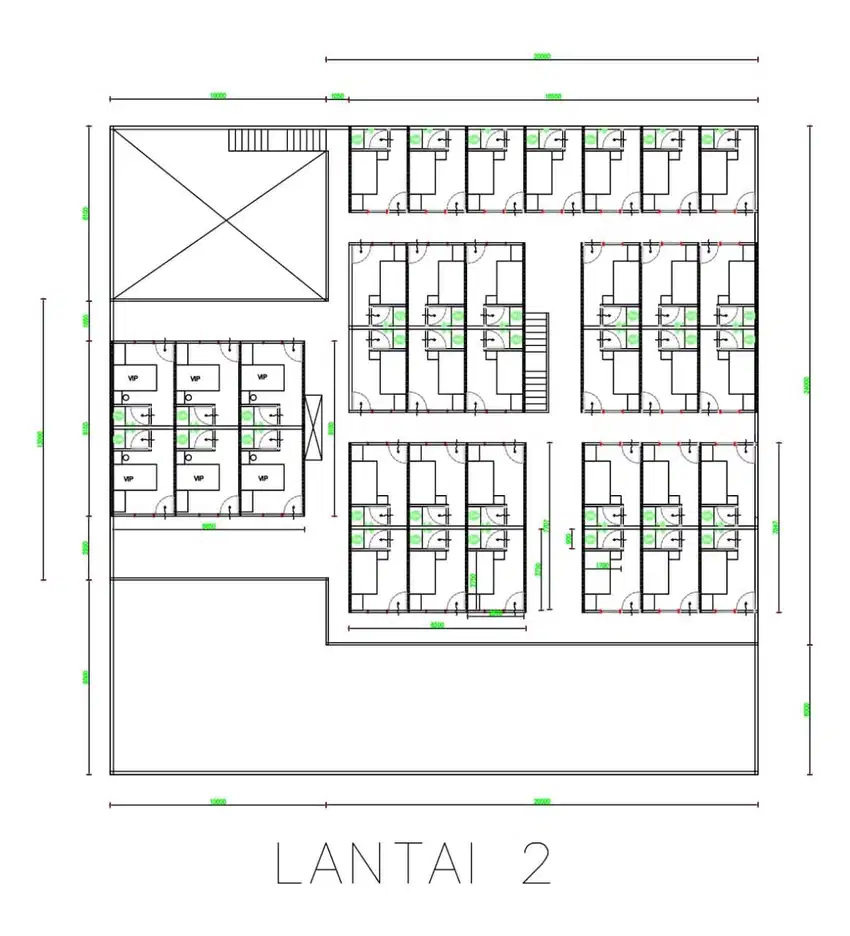 Rumah Kost Daan Mogot Uk 23x40 60 Kamar, Juru Mudi Tangerang