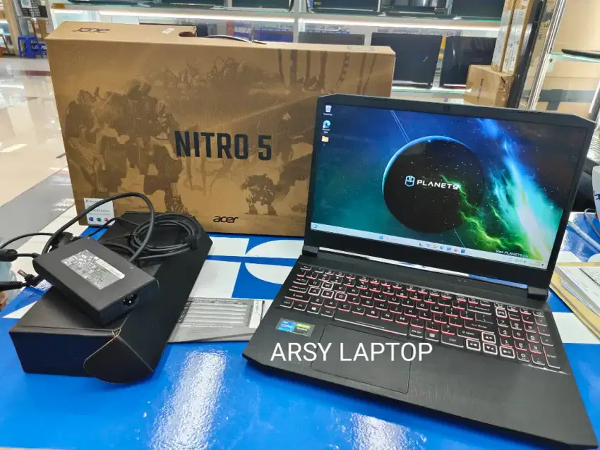 Acer nitro 5 core i5 generasi 11 RTX 3050