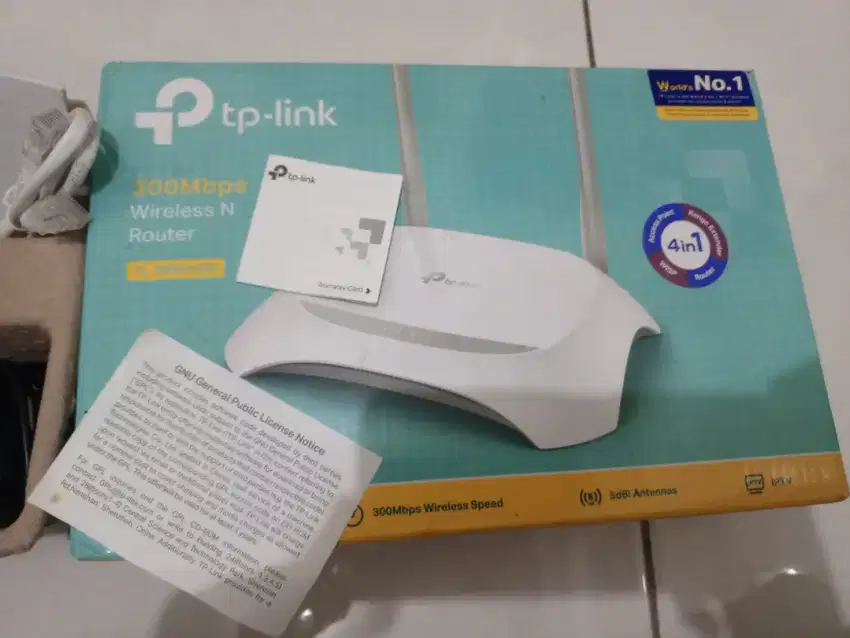 Wireless Router TP-LINK TL-WR840N Speed 300Mbps