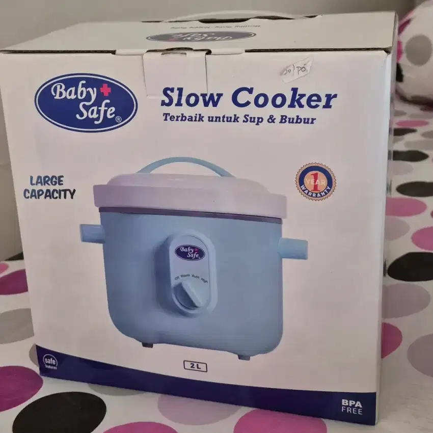 Slow Cooker Baby Safe 2L New