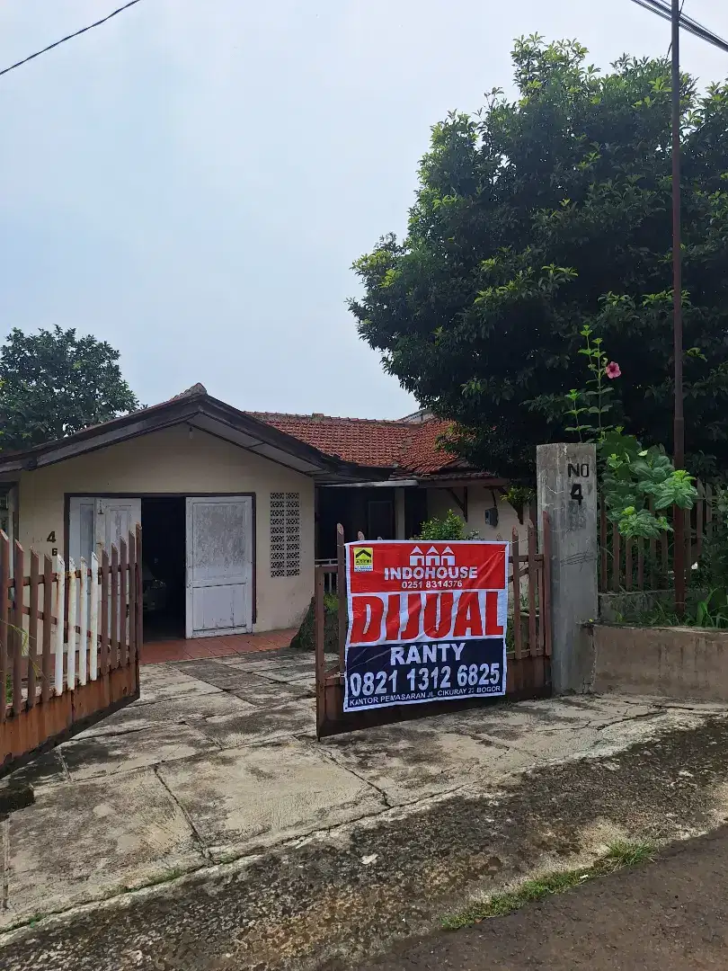 DIJUAL CEPAT RUMAH NEMPEL JL TAJUR