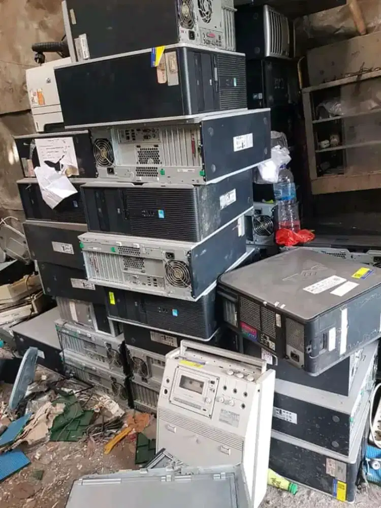 Tampung CPU & UPS rusak/mati total