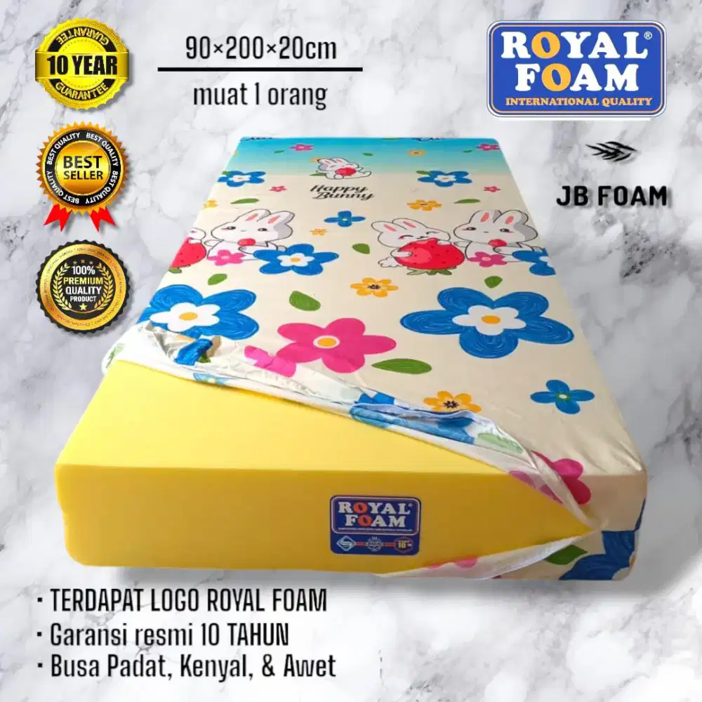 Kasur Busa Royal Foam Anti Kempes Terlaris