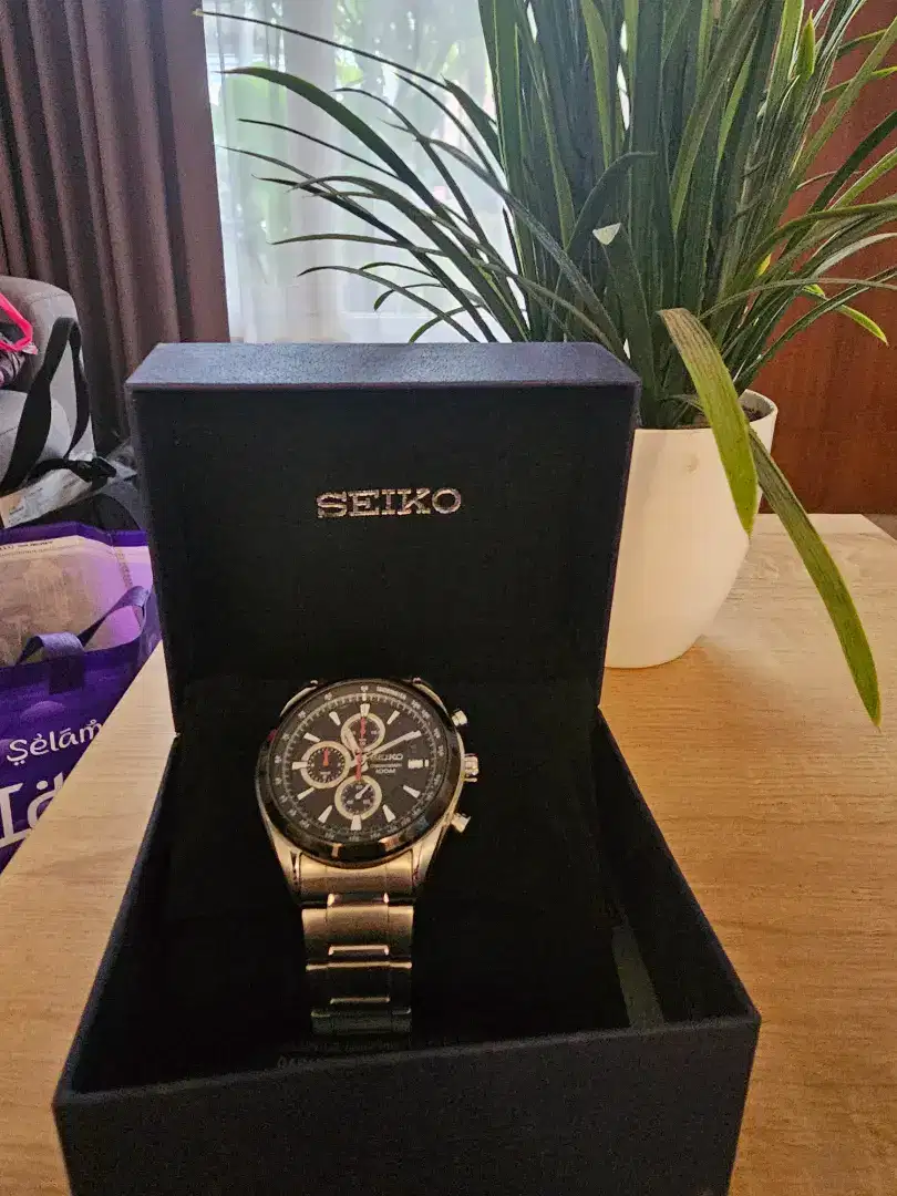 JAM TANGAN SEIKO EDIFICE STARP RANTAI