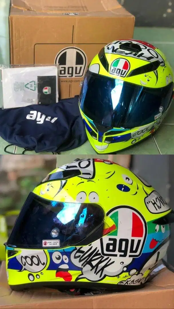 Di jual helm full face harga nego