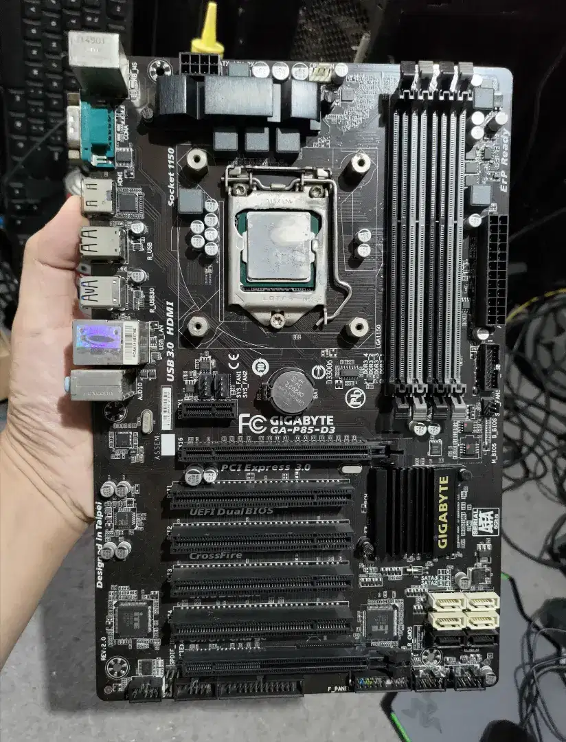 intel core i5 4670 plus Gigabyte p85