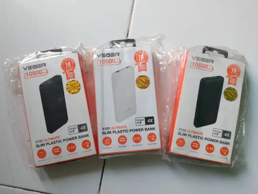 Powerbank 10.000 mah merk veger