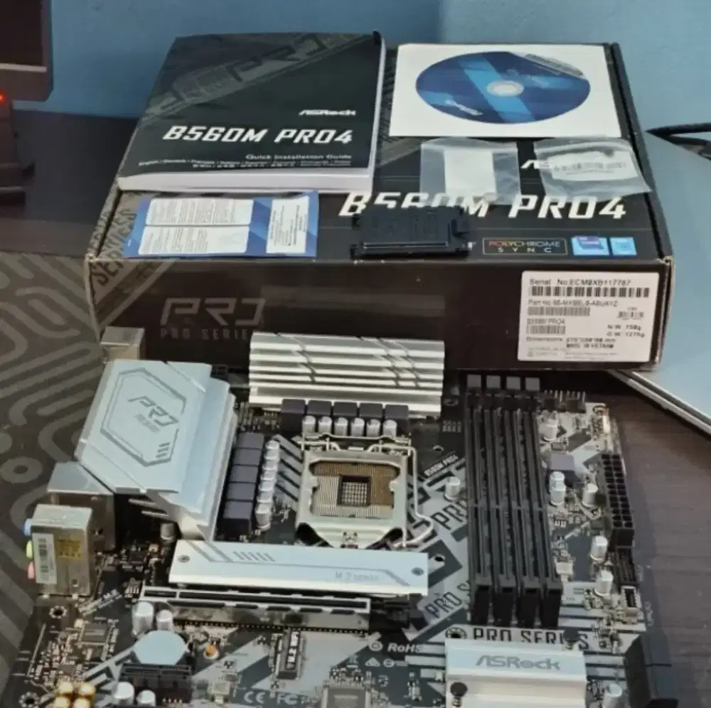 Paket Mobo Asrock B560M Intel Core i5 11400