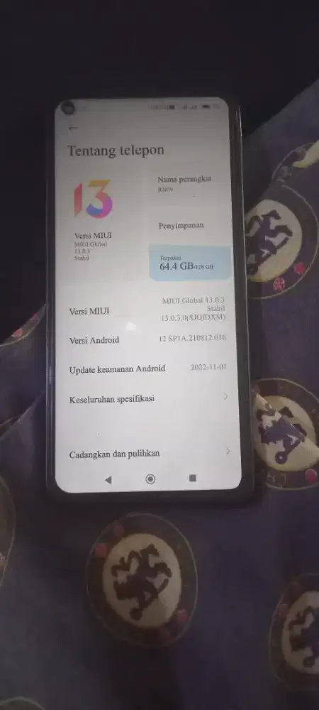 hp xiaomi redmi note 9 6/128