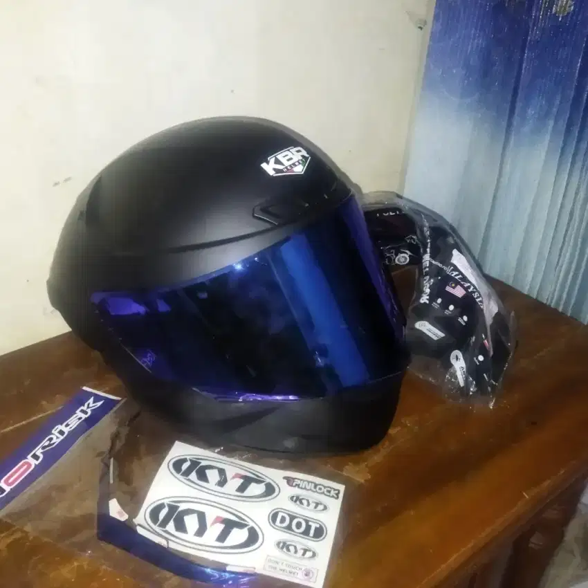 Helm full face paket ganteng