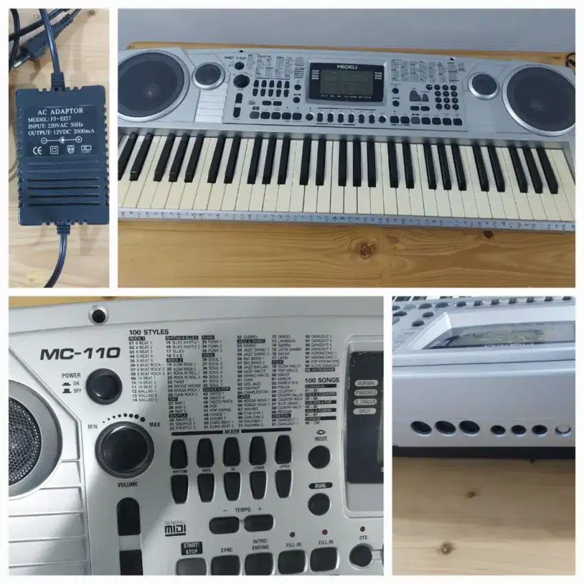 Preloved Keyboard Medeli MC-100