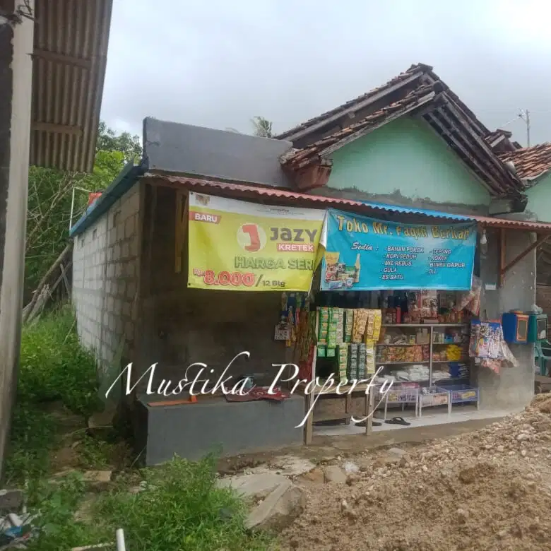 Dijual Rumah plus Warung di Sepatan