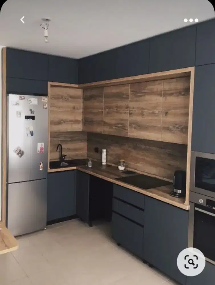 Kitchen set , Meja island , Lemari , Tempat tidur , Backdrop tv