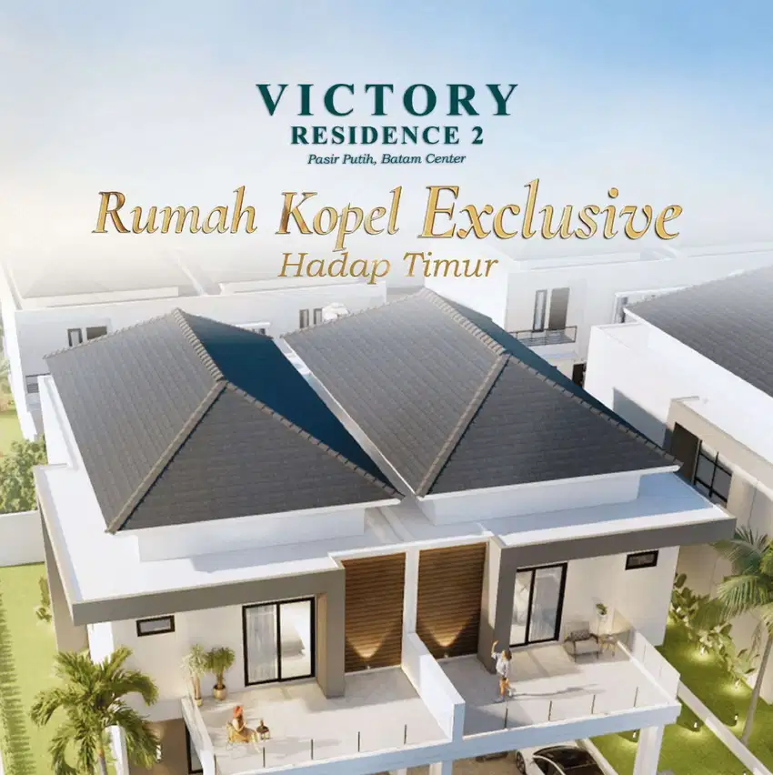 new victory residence hadap timur samping universitas universal