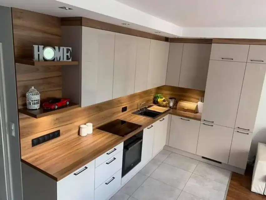 Kitchen set , Lemari pakaian , Tempat tidur anak , Backdrop tv
