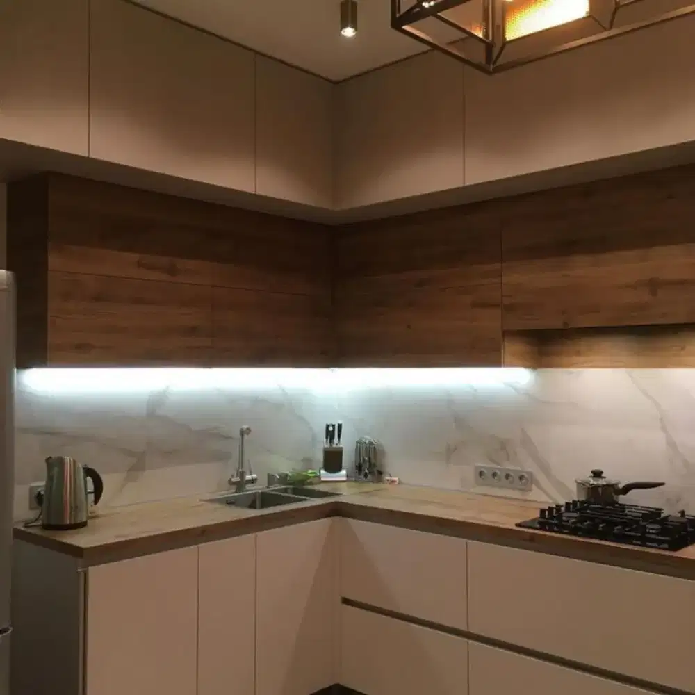 Kitchen set , Lemari pakaian , Tempat tidur anak , Backdrop tv