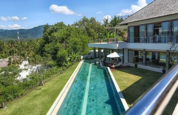 LUXURY VILLA KOMERSIAL FULL VIEW OCEAN & MONTAIN PANTAI CANDIDASA