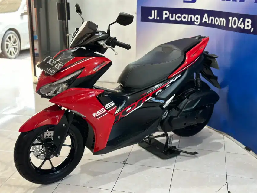 Yamaha Aerox 155cc Thn 2022 km 8Rb Anugerah Motor Pucang