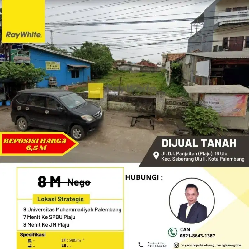 DIJUAL TANAH STRATEGIS